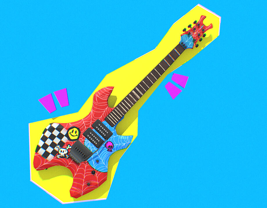 Spiderpunk's Guitar